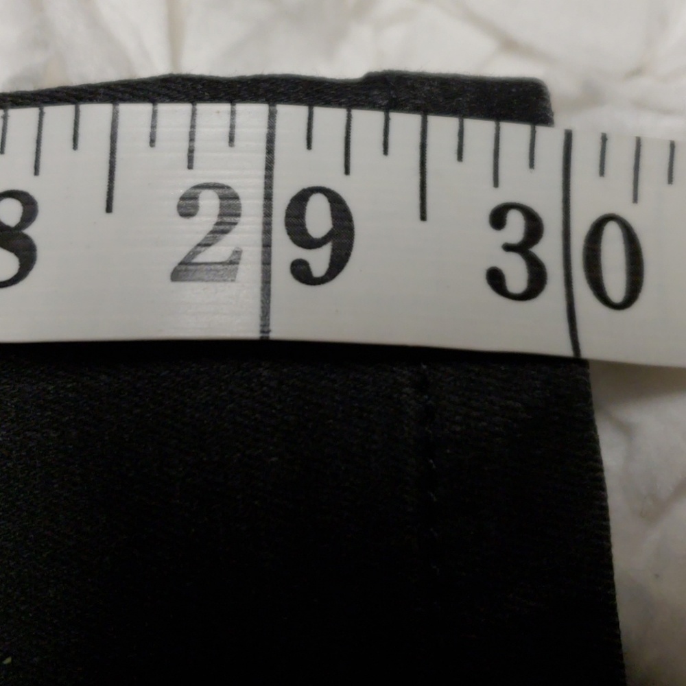Eileen Fisher black wax coated skinny jeans size 4 - Picture 7 of 7